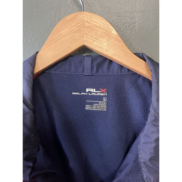 RLX Ralph Lauren Golf Jacket US OPEN 2012 Olympic Club USGA Men’s Large Red - Picture 3 of 3